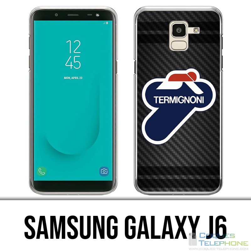 Coque Samsung Galaxy J6 - Termignoni Carbone