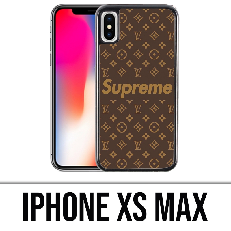 Coque iPhone XS Max - LV Supreme