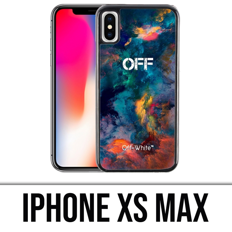 Coque iPhone XS Max - Off White Color Cloud