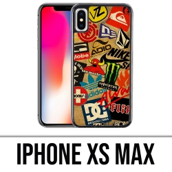 Custodia per iPhone XS Max - Logo Skate vintage