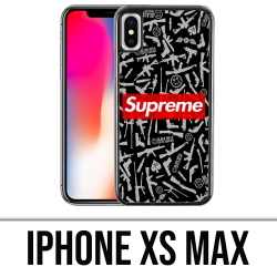 Custodia per iPhone XS Max - Fucile nero supremo