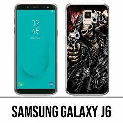 Coque Samsung Galaxy J6 - Tete Mort Pistolet