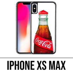 Coque iPhone XS Max - Bouteille Coca Cola