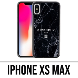 Custodia per iPhone XS Max - Marmo nero Givenchy