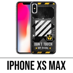 Custodia per iPhone XS Max - Bianco sporco non toccare il telefono