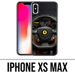 Coque iPhone XS Max - Volant Ferrari