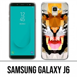 Samsung Galaxy J6 Hülle - Geometrischer Tiger