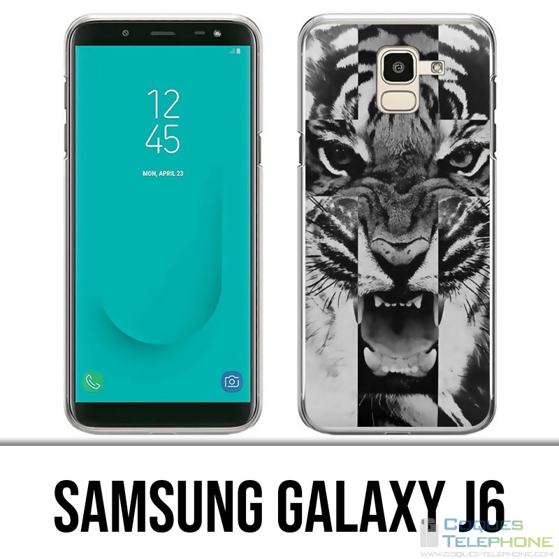 Coque Samsung Galaxy J6 - Tigre Swag 1