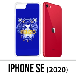 Funda para iPhone SE 2020 - Kenzo Blue Tiger