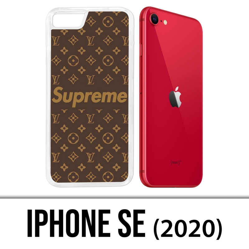 Coque iPhone SE 2020 - LV Supreme