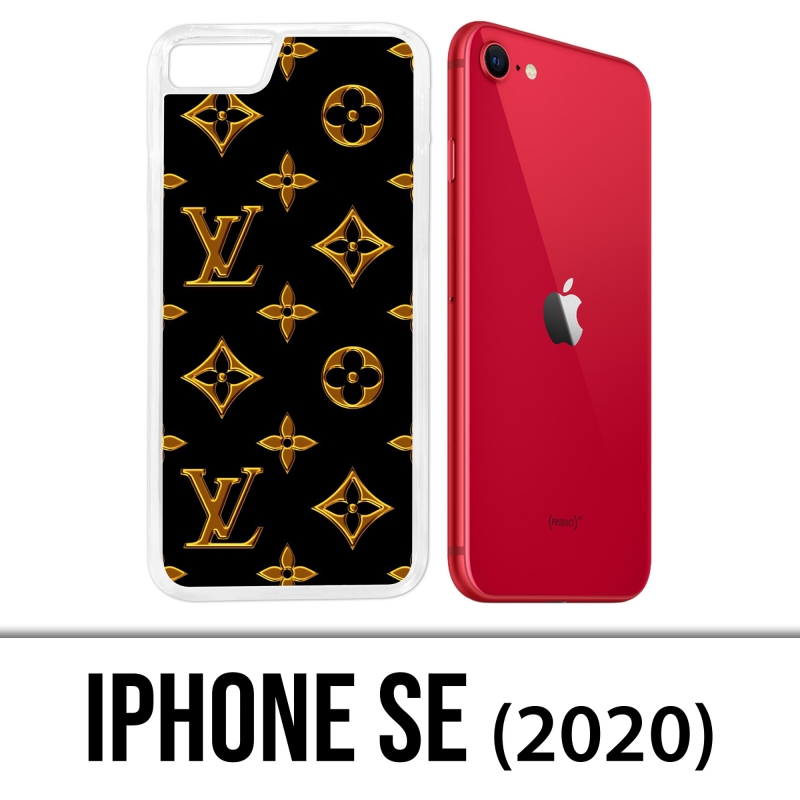 Custodia per iPhone SE 2020 - Louis Vuitton Gold
