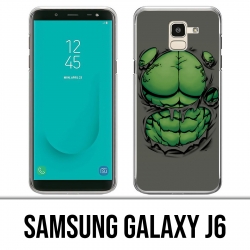 Coque Samsung Galaxy J6 - Torse Hulk