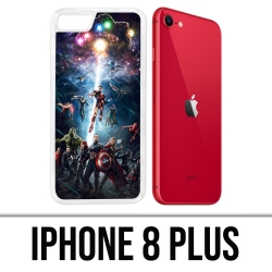 Coque iPhone 8 Plus - Avengers Vs Thanos