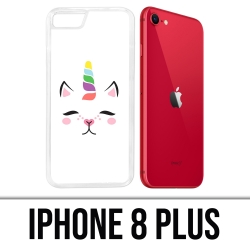 IPhone 8 Plus case - Gato Unicornio