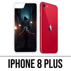 Coque iPhone 8 Plus - Joker Batman Chevalier Noir
