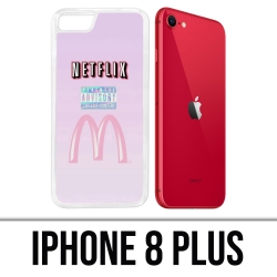 Coque iPhone 8 Plus - Netflix And Mcdo