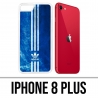 IPhone 8 Plus Case - Adidas Blue Stripes