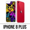 Coque iPhone 8 Plus - Manettes Jeux Video Monstres