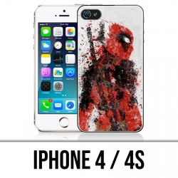 Custodia per iPhone 4 / 4S - Deadpool Paintart