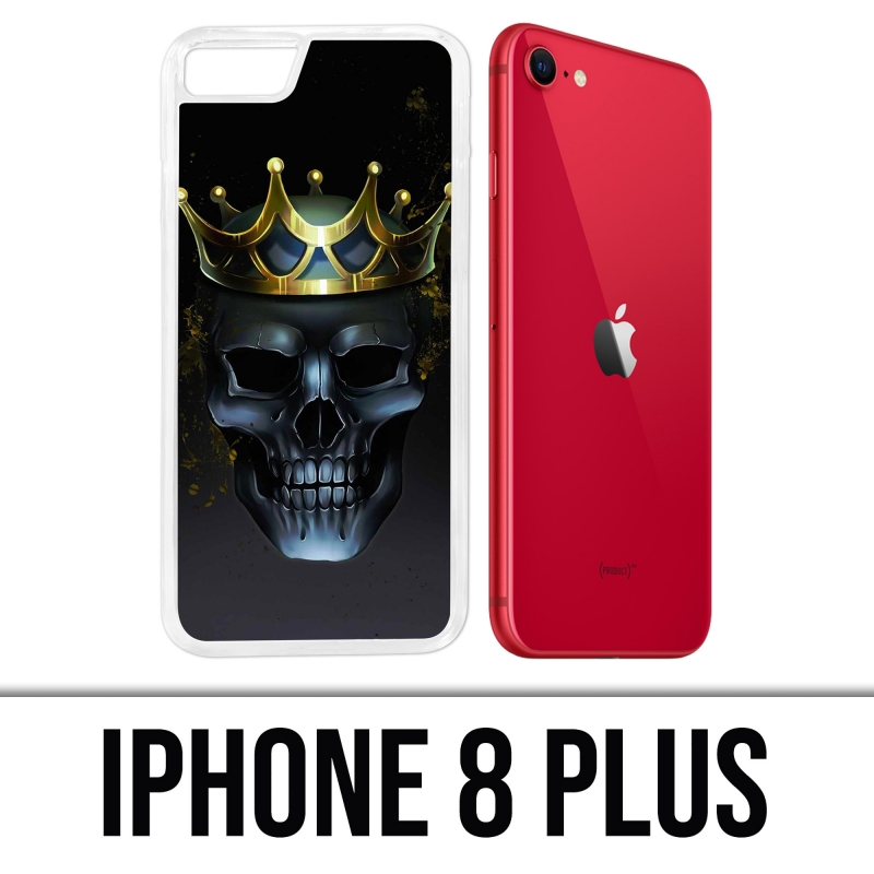 Coque iPhone 8 Plus - Skull King