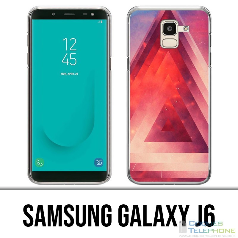 Custodia Samsung Galaxy J6 - Triangolo astratto