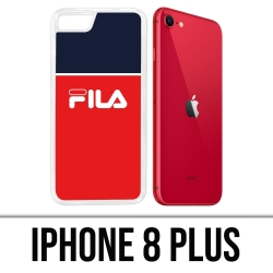 Coque iPhone 8 Plus - Fila Bleu Rouge