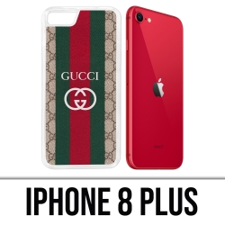 Custodia per iPhone 8 Plus - Gucci ricamata