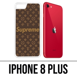 Coque iPhone 8 Plus - LV Supreme