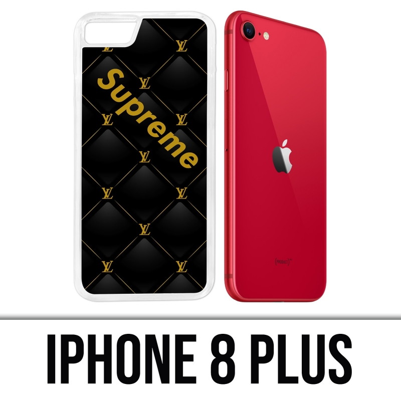 Coque iPhone 8 Plus - Supreme Vuitton