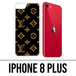Custodia per iPhone 8 Plus - Louis Vuitton Gold