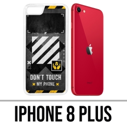 Custodia per iPhone 8 Plus - Bianco sporco non toccare il telefono