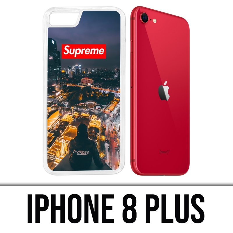 Coque iPhone 8 Plus - Supreme City