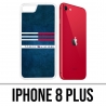 Coque iPhone 8 Plus - Tommy Hilfiger Bandes