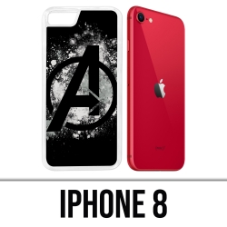 Cover iPhone 8 - Logo Avengers Splash