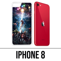 Cover per iPhone 8 - Avengers contro Thanos