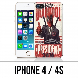 Custodia per iPhone 4 / 4S - Presidente Deadpool