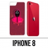 Cover iPhone 8 - Squid Game Soldier Splash