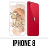 Cover iPhone 8 - Disney Bambi Pastello