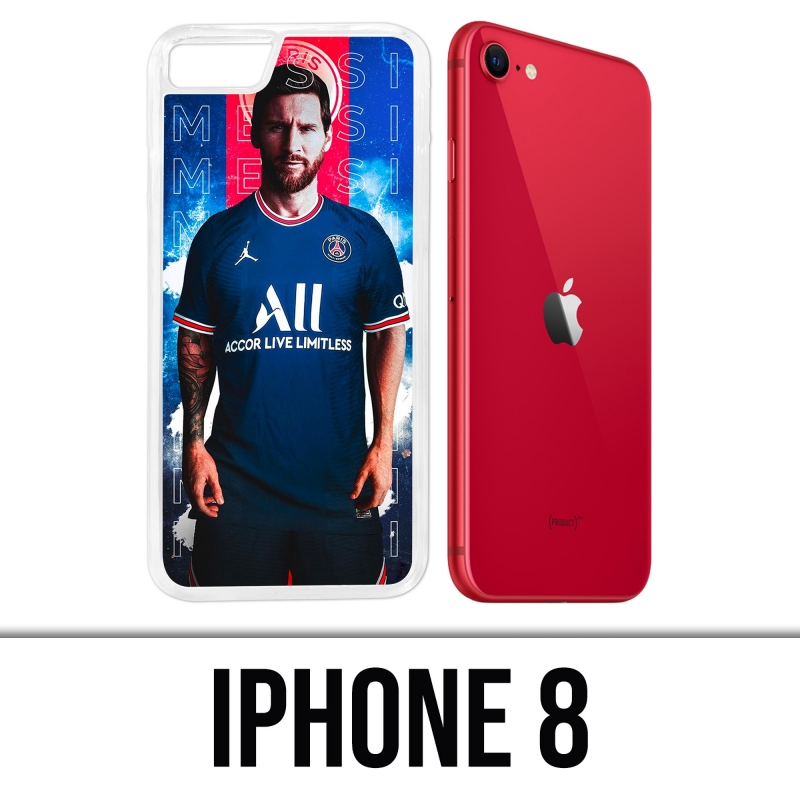 Cover iPhone 8 - Messi PSG