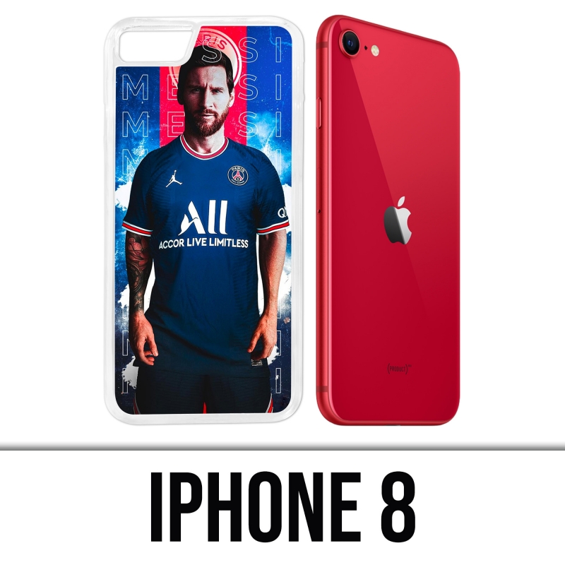 Funda iPhone 8 - Messi PSG
