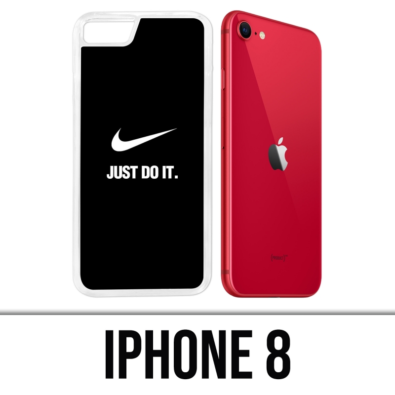 Custodia per iPhone 8 - Nike Just Do It Nera
