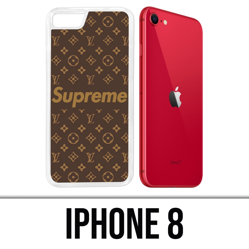 Custodia per iPhone 8 - LV Supreme