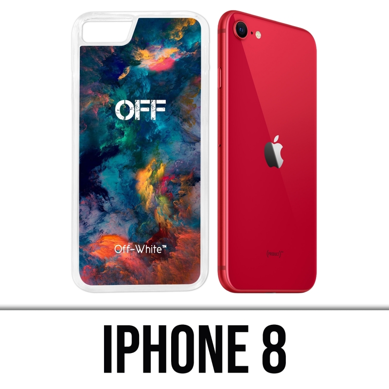 Funda para iPhone 8 - Color blanco hueso Nube