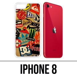 Coque iPhone 8 - Skate Logo...