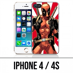 Custodia per iPhone 4 / 4S - Deadpool Redsun