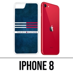 Coque iPhone 8 - Tommy Hilfiger Bandes