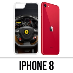 Coque iPhone 8 - Volant Ferrari