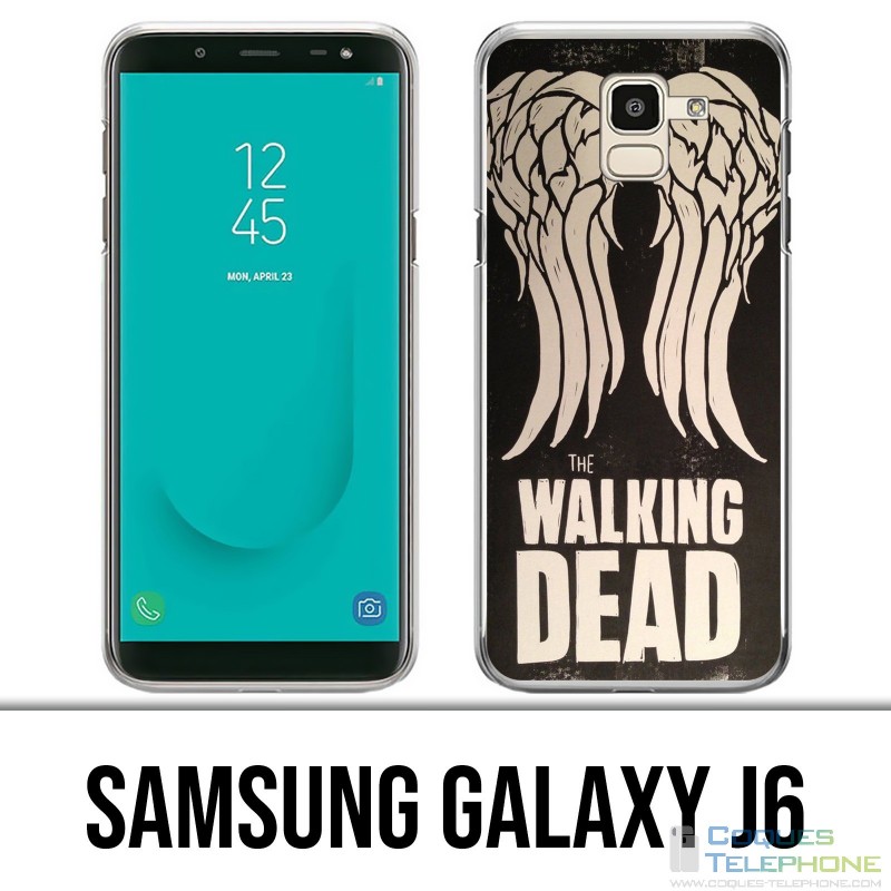 Samsung Galaxy J6 Case - Walking Dead Wings Daryl