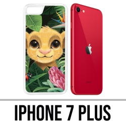 IPhone 7 Plus Case - Disney Simba Baby Leaves