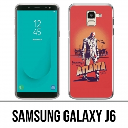 Coque Samsung Galaxy J6 - Walking Dead Greetings From Atlanta